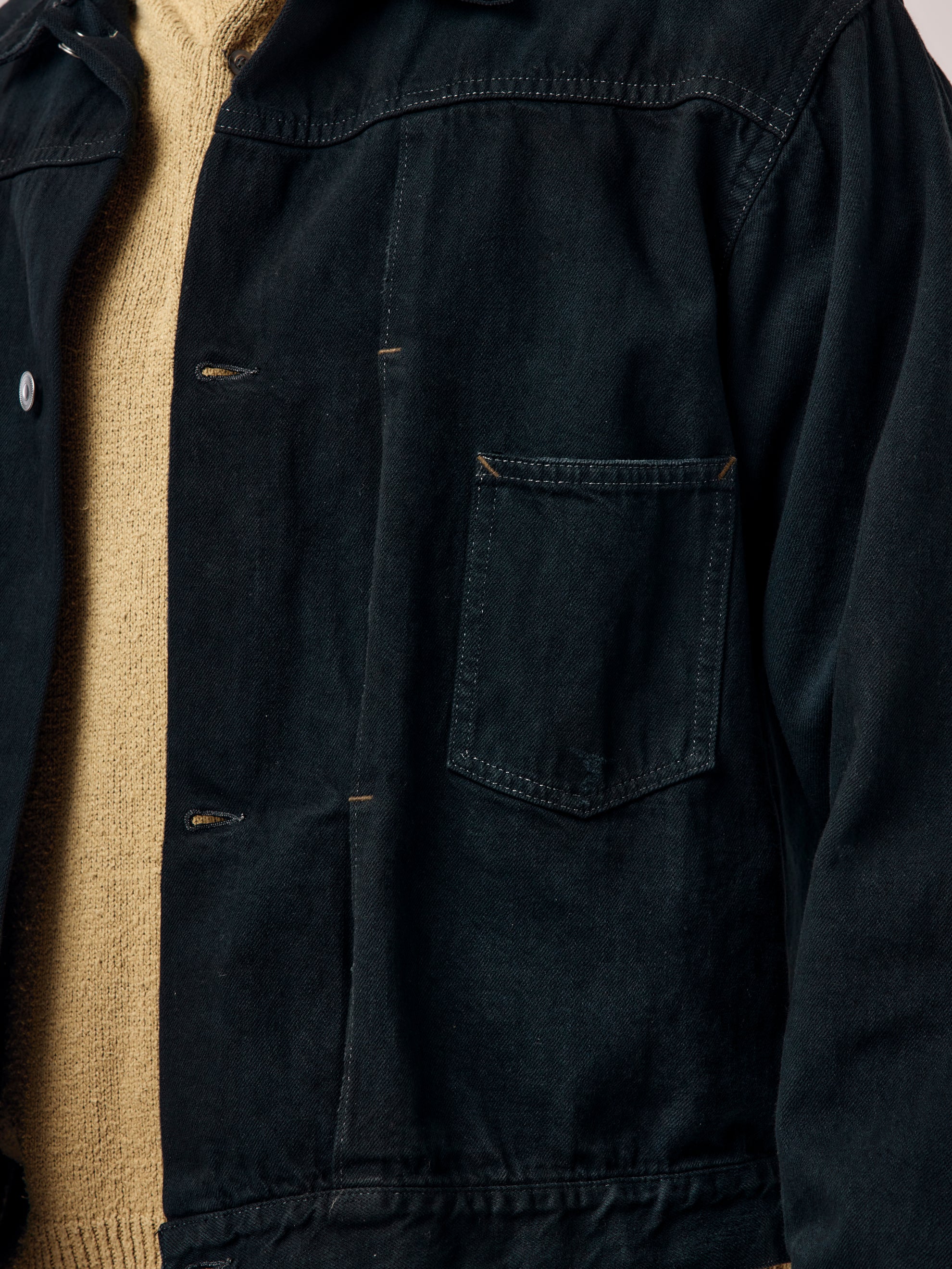Vintage Denim Jacket (CUSTOM) (SIS) - Image 6