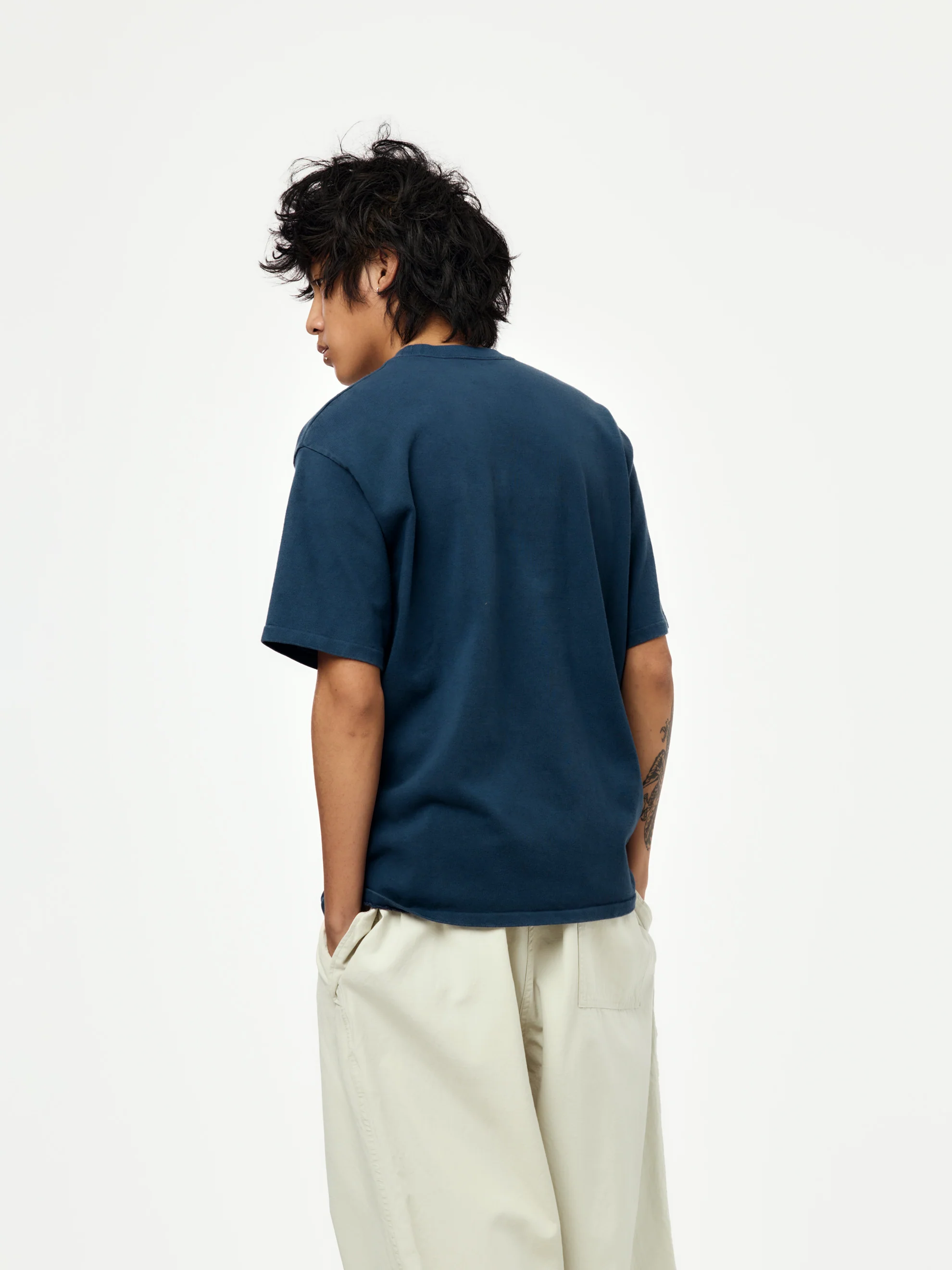 Vintage S/S T-shirt (NAVY) (SIS) - Image 3