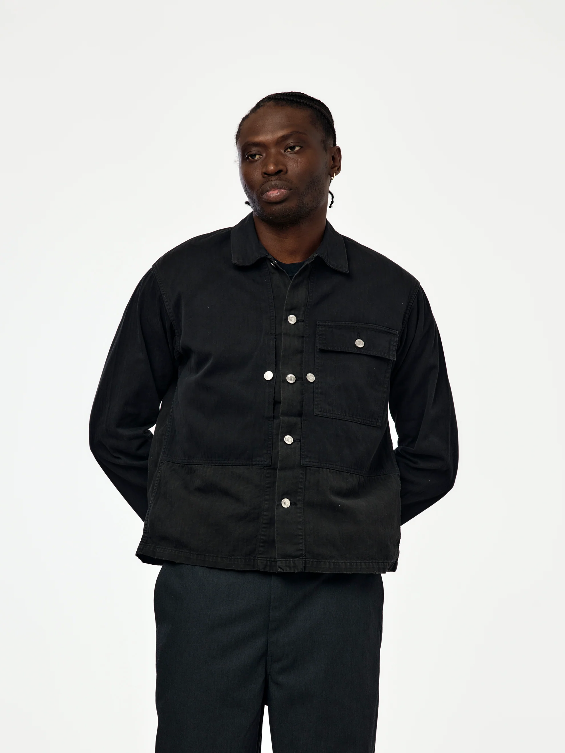 Vintage USMA HBT M-44 Jacket (BLACK) (SIS)