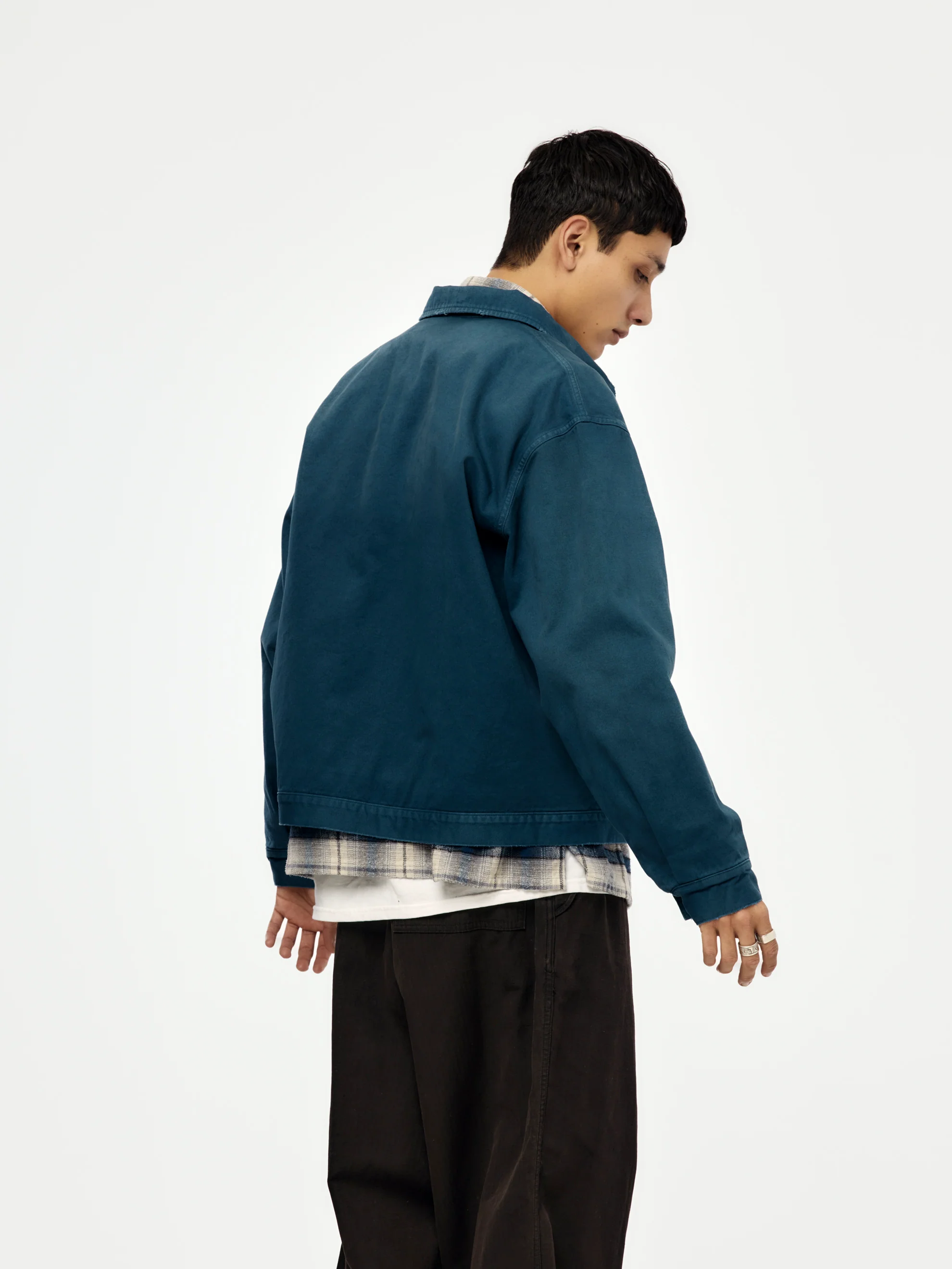 Vintage Work Jacket (Blue) (SIS) - Image 3
