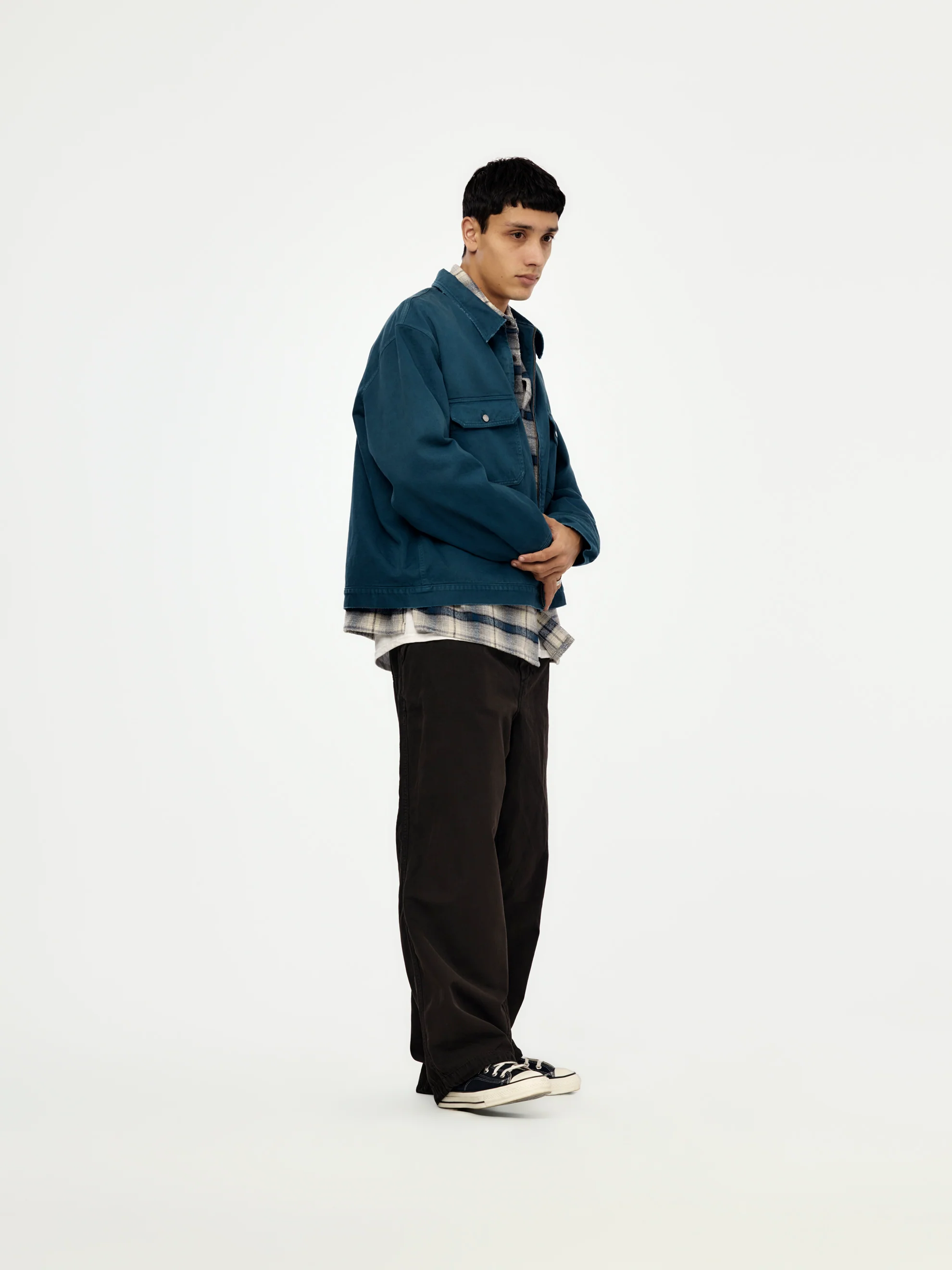 Vintage Work Jacket (Blue) (SIS) - Image 4