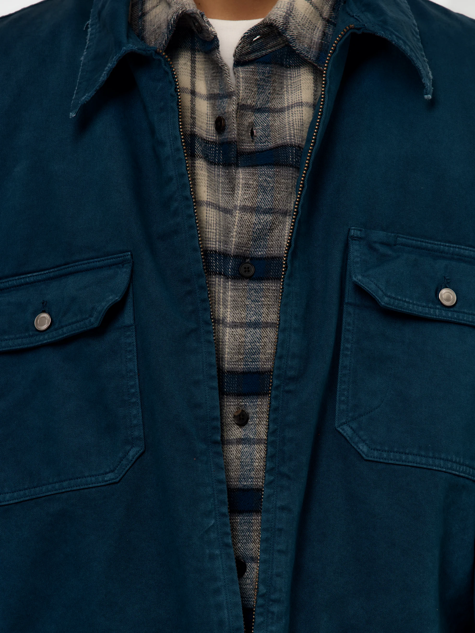 Vintage Work Jacket (Blue) (SIS) - Image 6