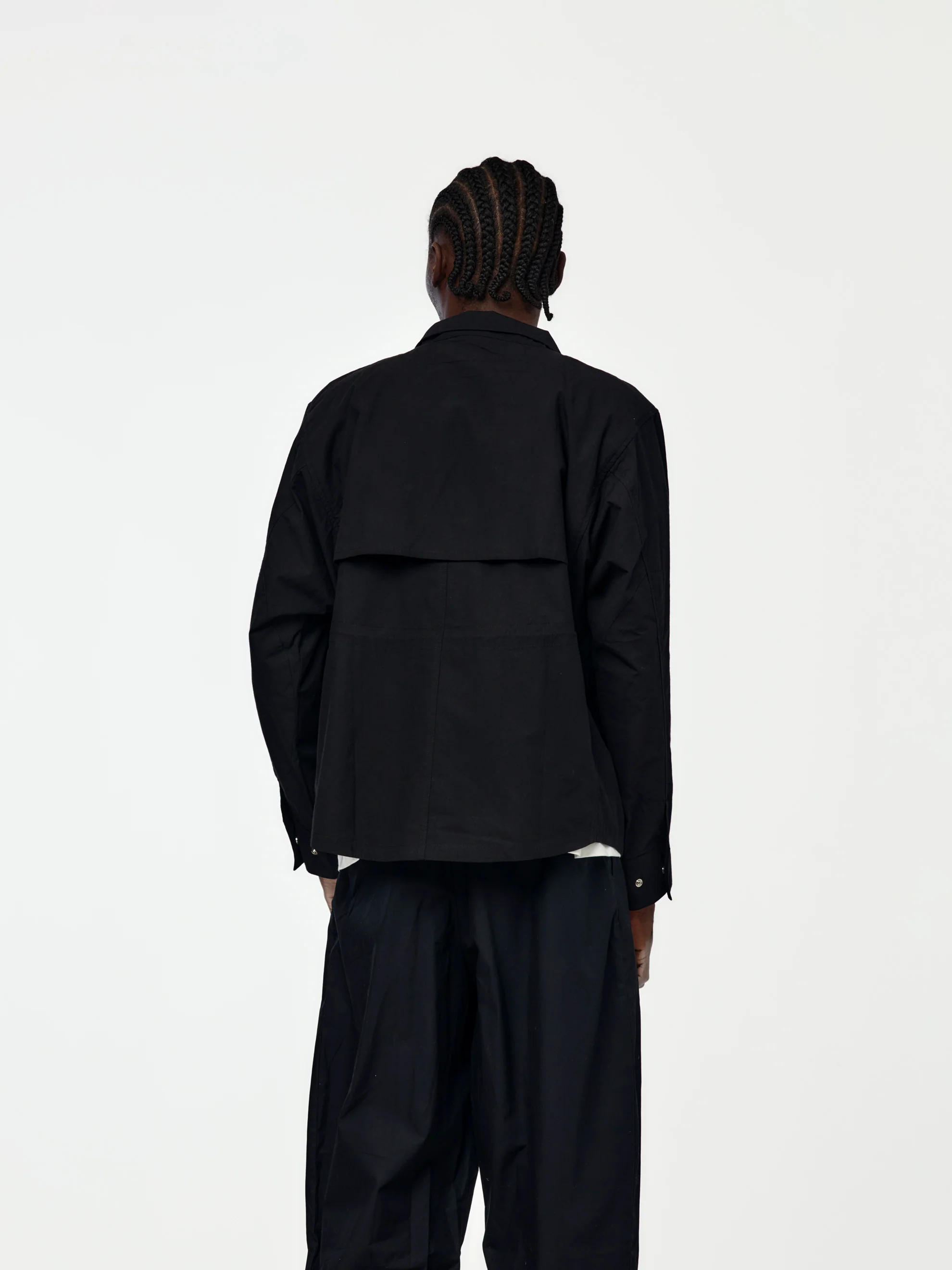 Vista Elasticated Waist Jacket (Black) - Image 3