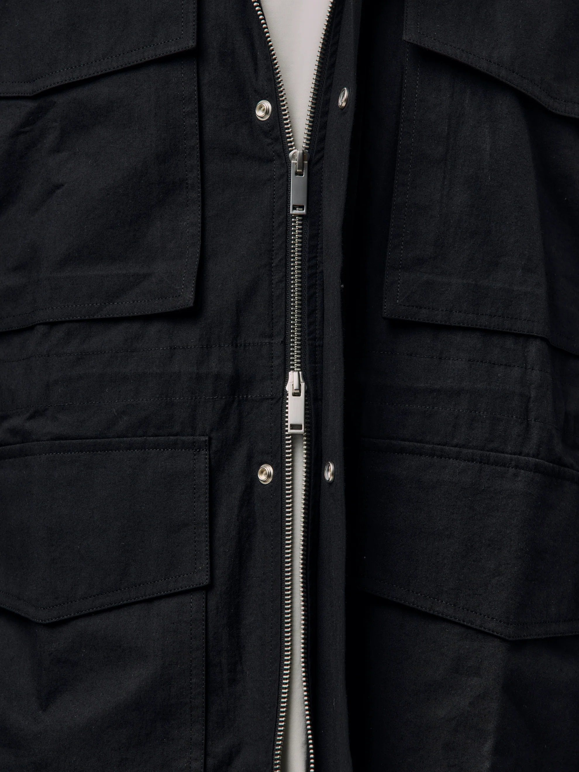 Vista Elasticated Waist Jacket (Black) - Image 6
