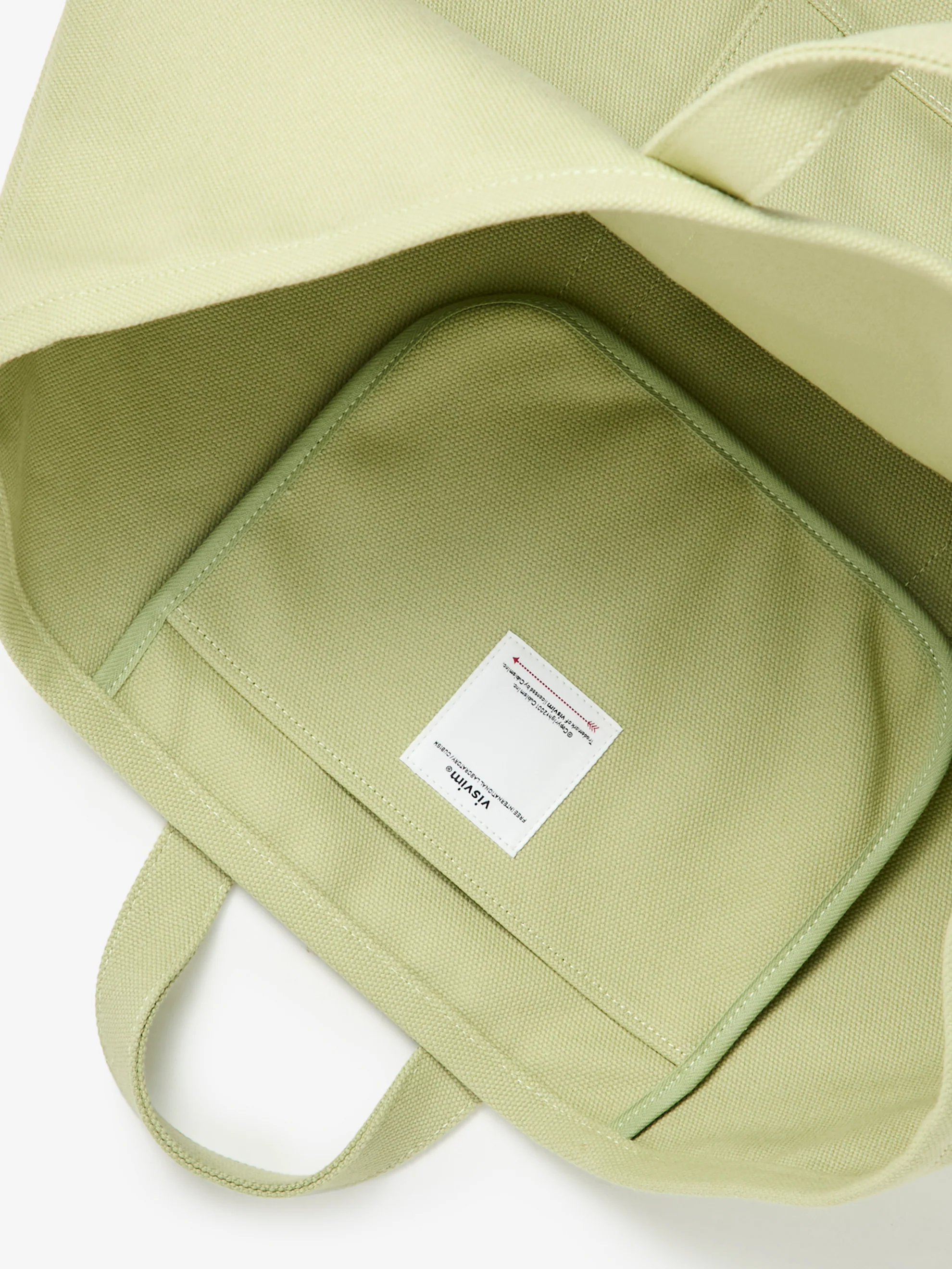 CANVAS RIME TOTE (LT.GREEN) - Image 4