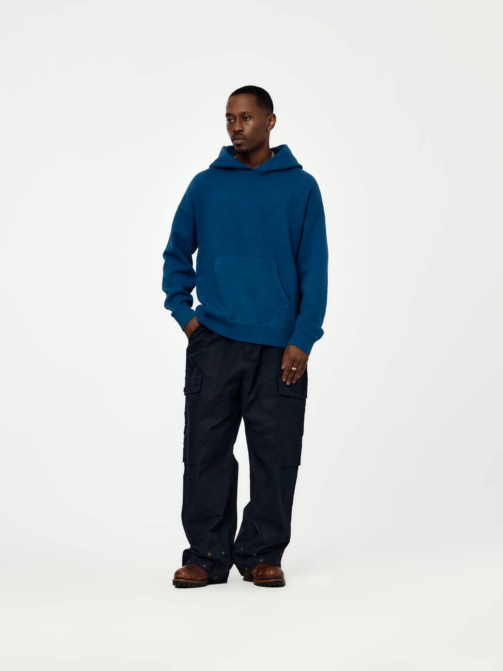 JUMBO SB HOODIE P.O. (N.D. Indigo) - Image 4