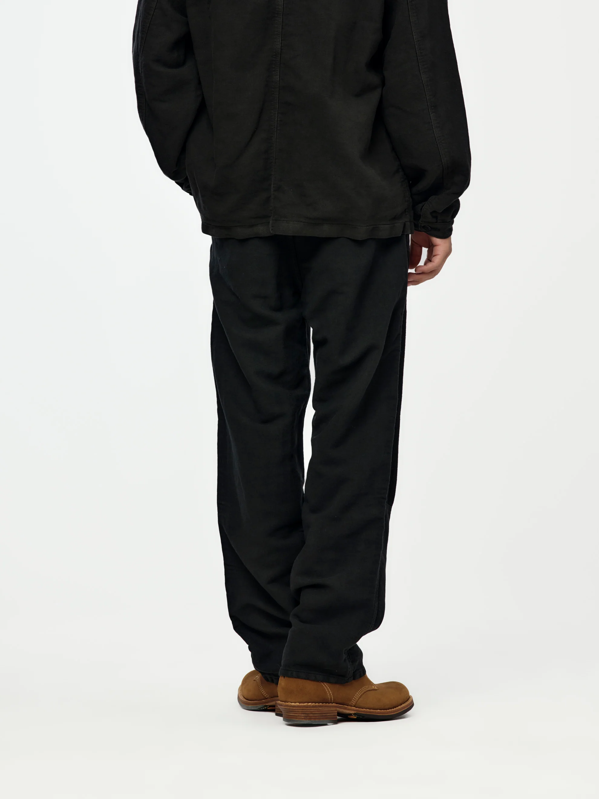 PASTORAL PANTS MOLESKIN (DMGD BLACK) - Image 3