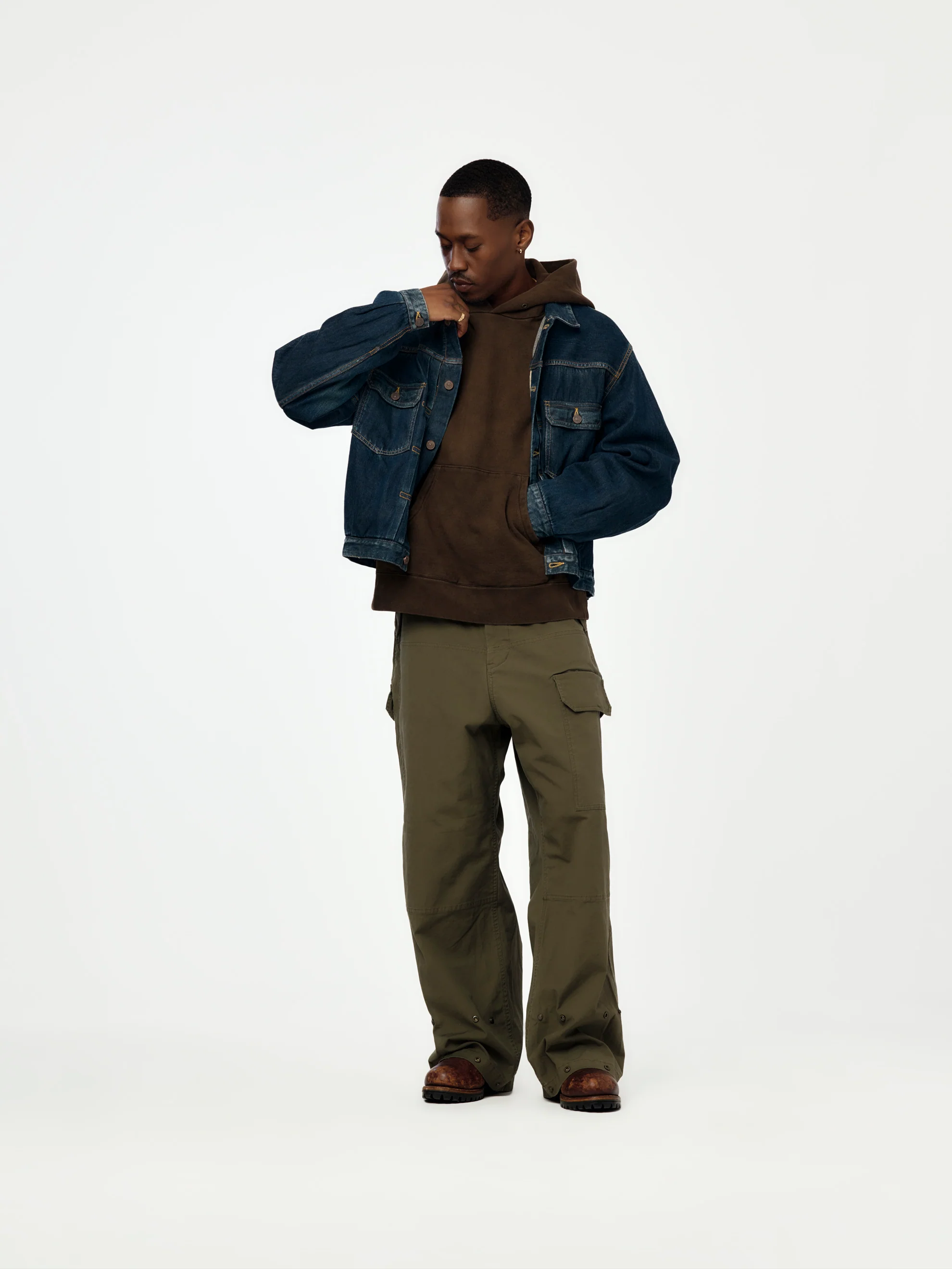 SS 101X JACKET DMGD (Mud Olive Drab) - Image 4