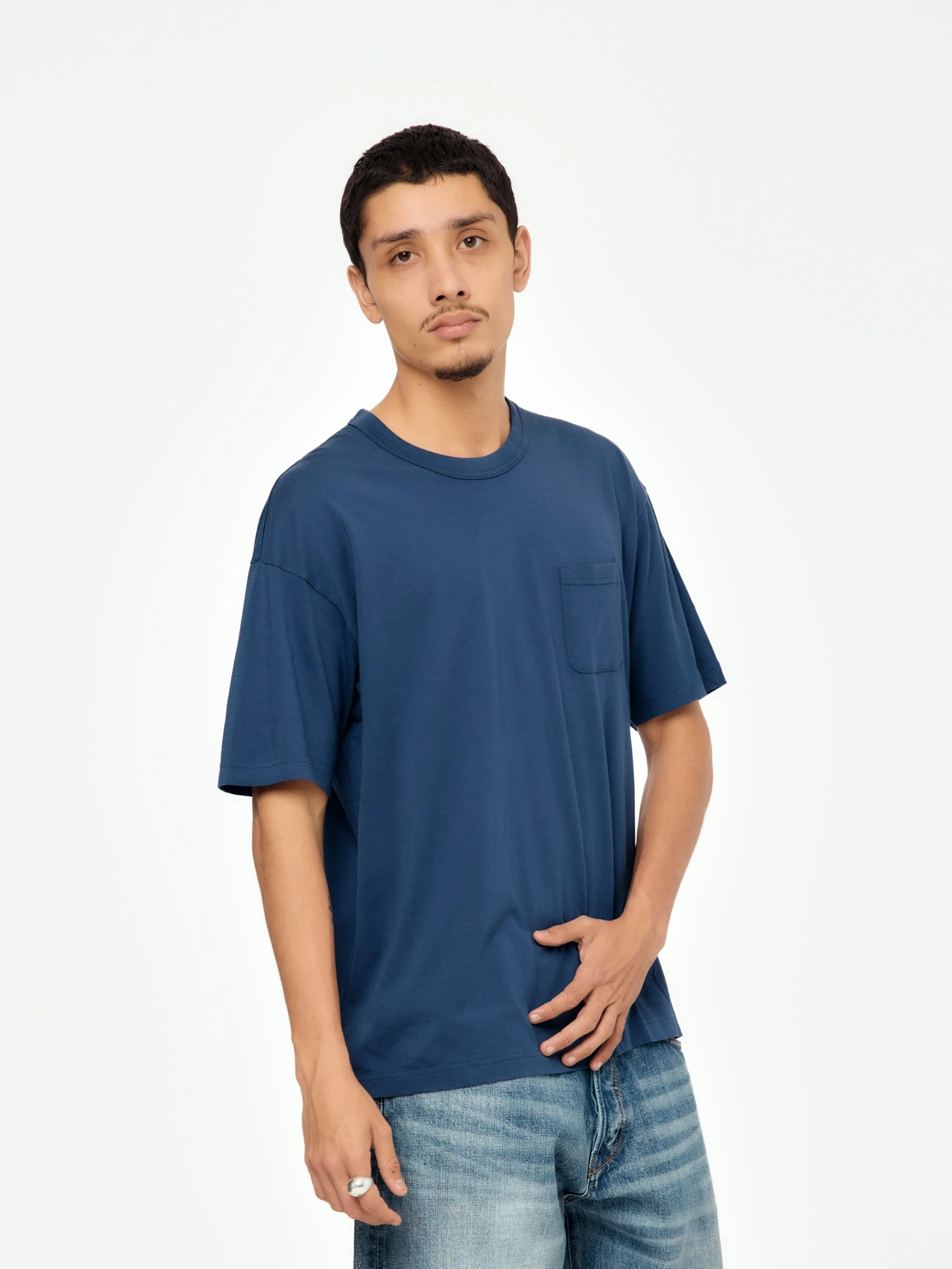 ULTIMATE JUMBO TEE S/S (Navy) - Image 2