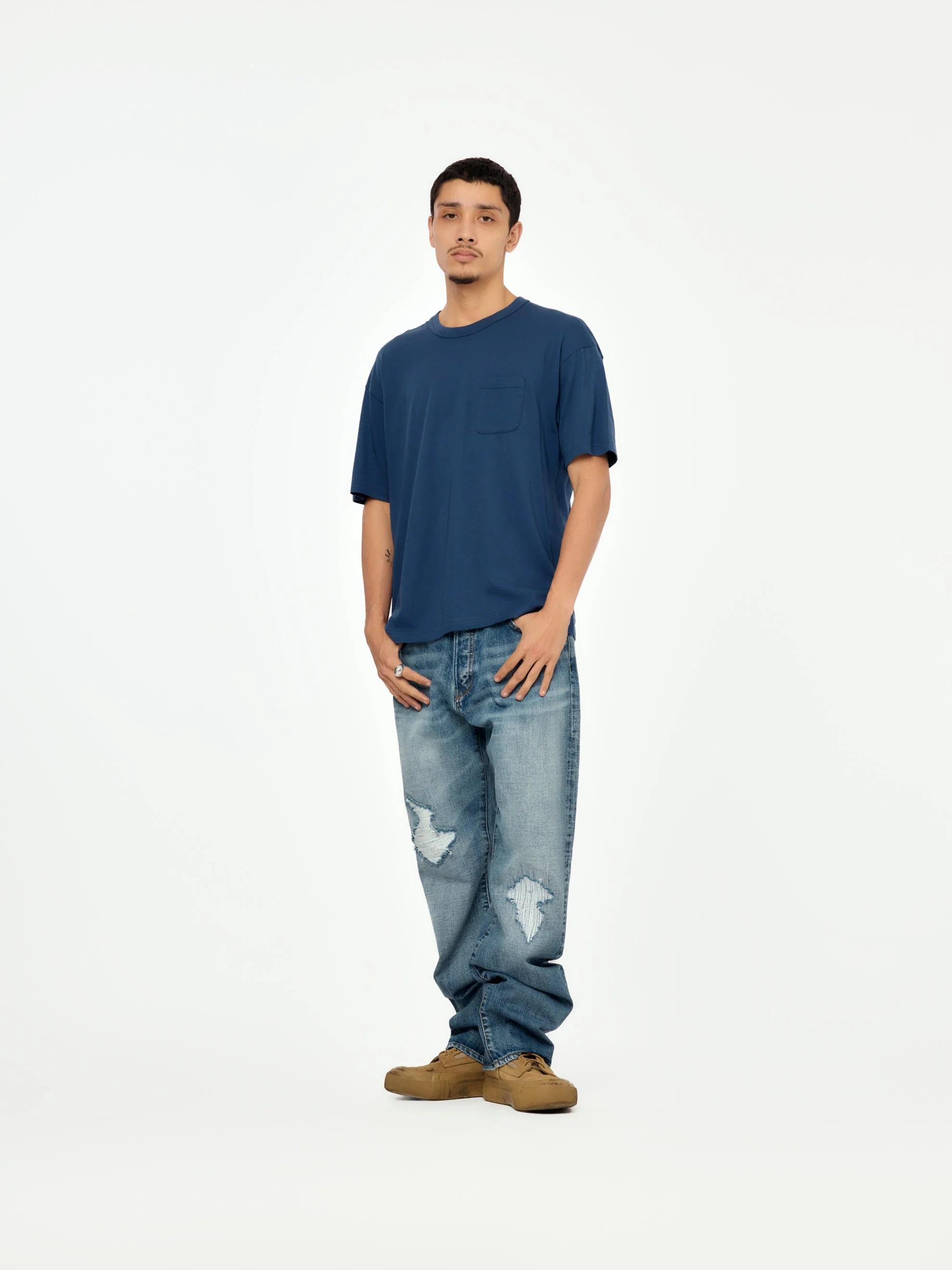 ULTIMATE JUMBO TEE S/S (Navy) - Image 4