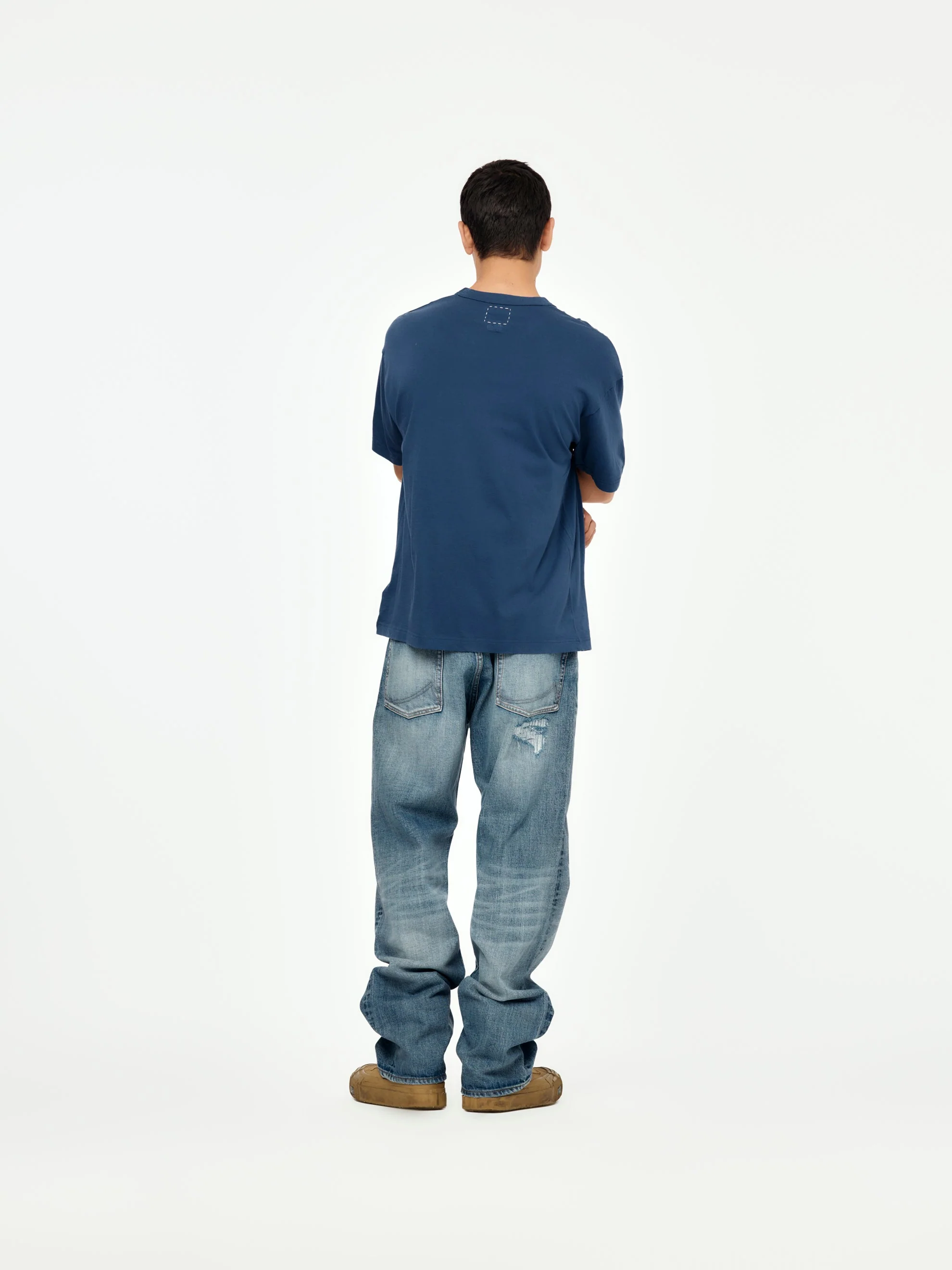 ULTIMATE JUMBO TEE S/S (Navy) - Image 5