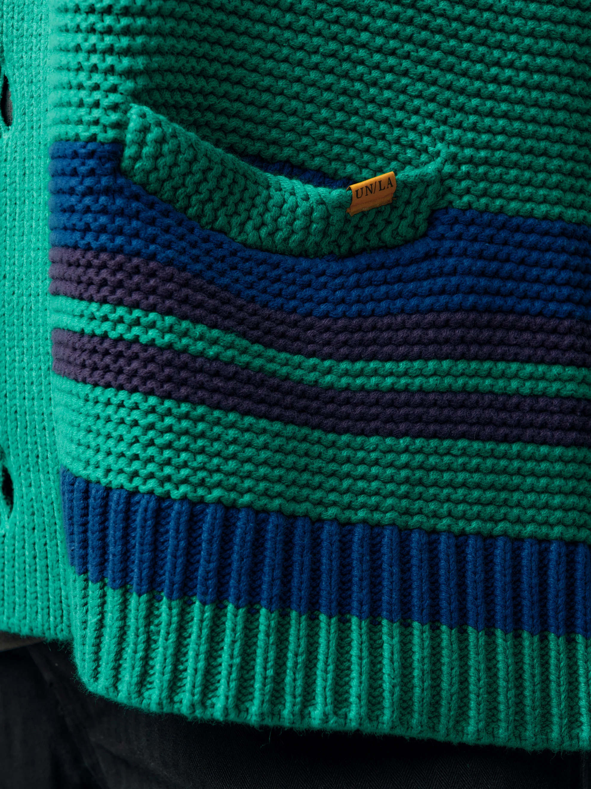 Wheatley Cardigan (Green) - Image 7