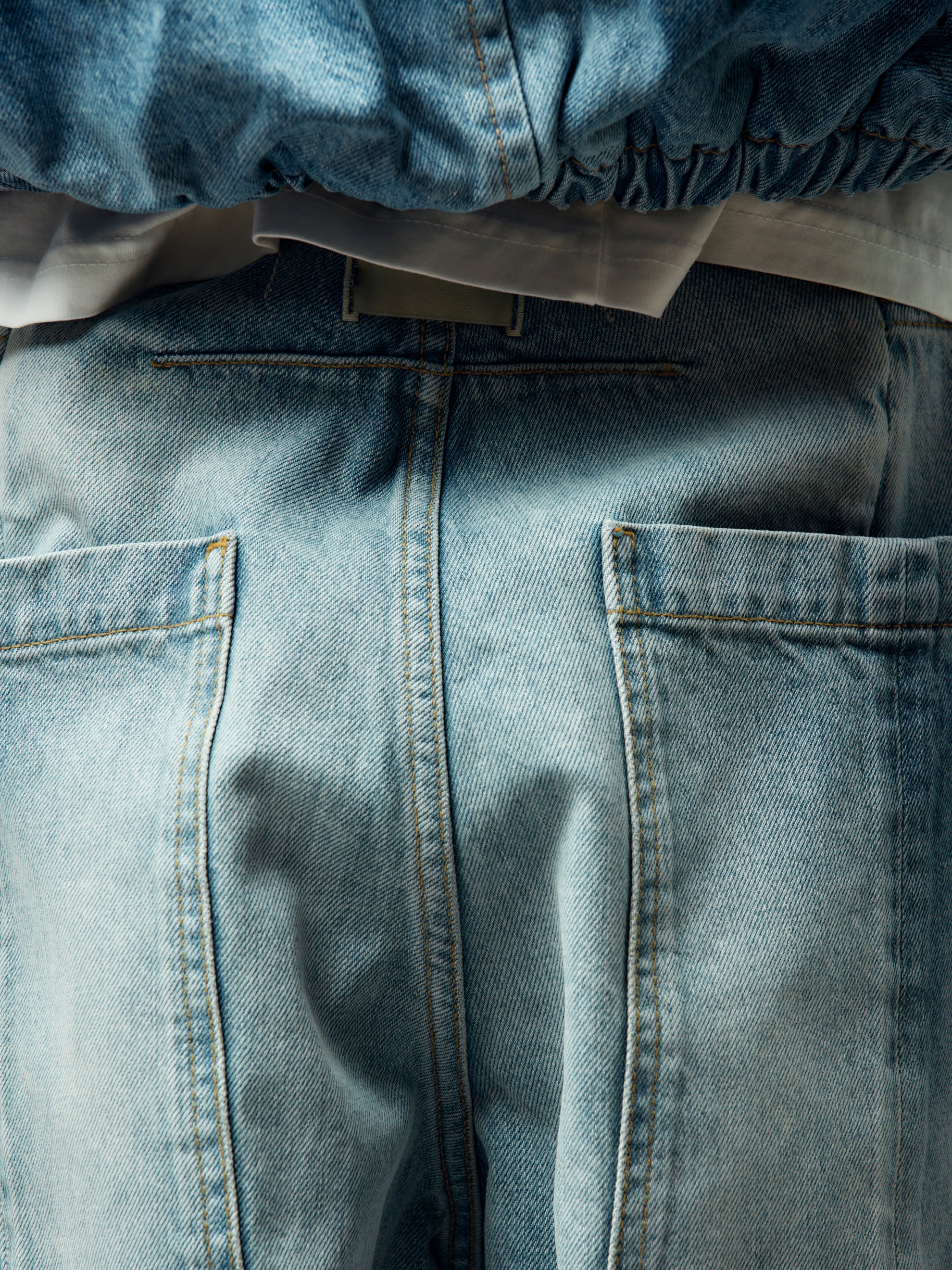 Wide Leg Carpenter (Distressed Denim) - Image 7