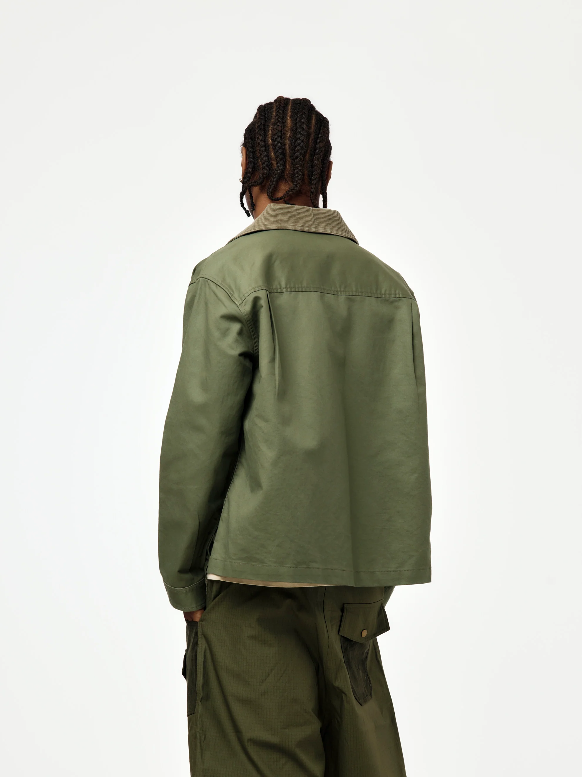 Workers Jacket (Olive) - Image 3