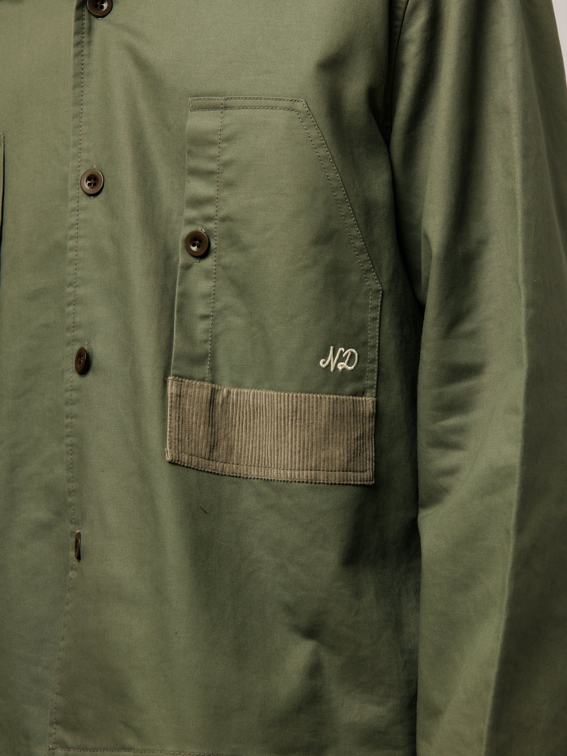 Workers Jacket (Olive) - Image 6