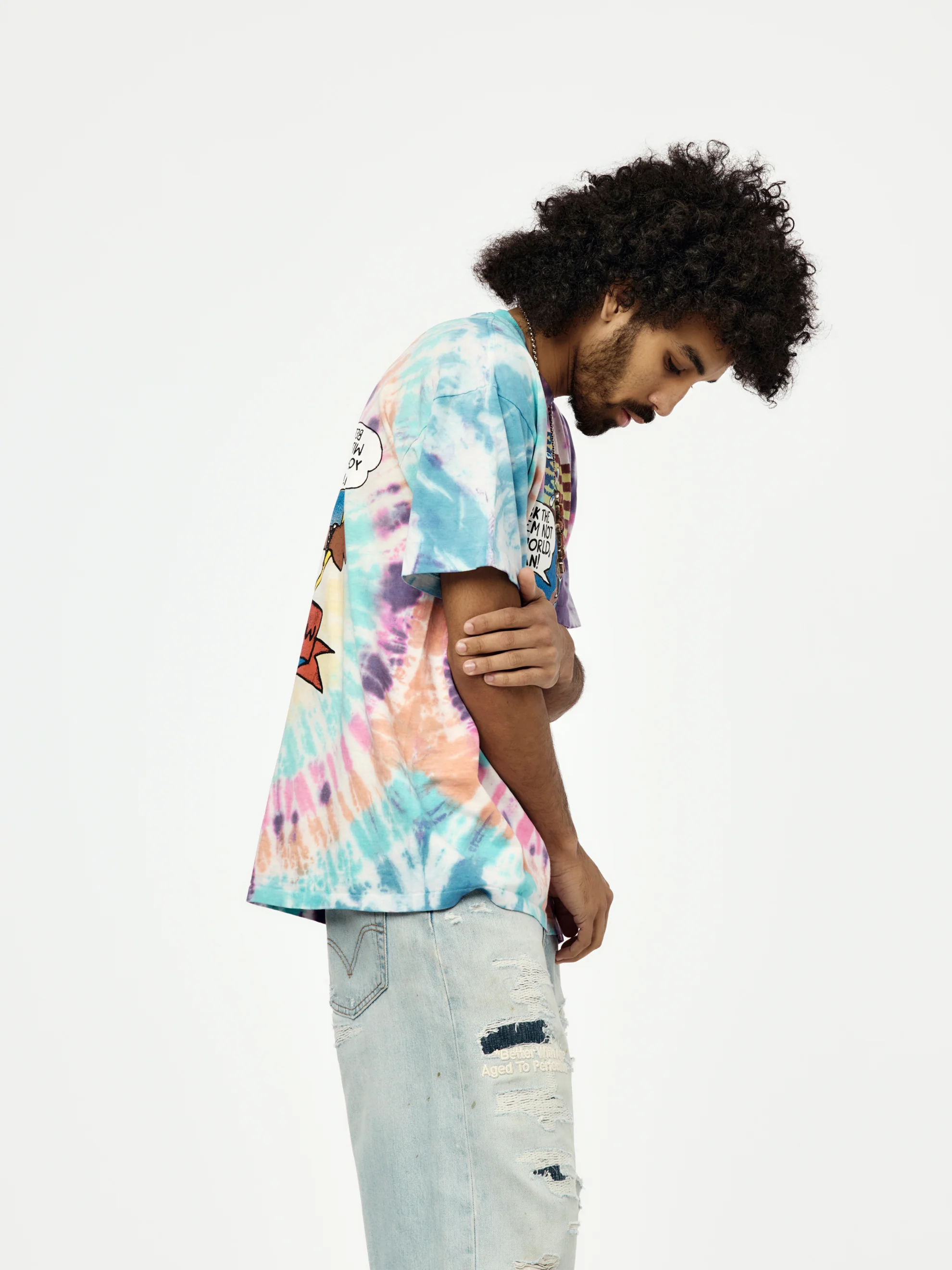 Worser Tie Dye Tee (Tie Dye/Assorted) - Image 2