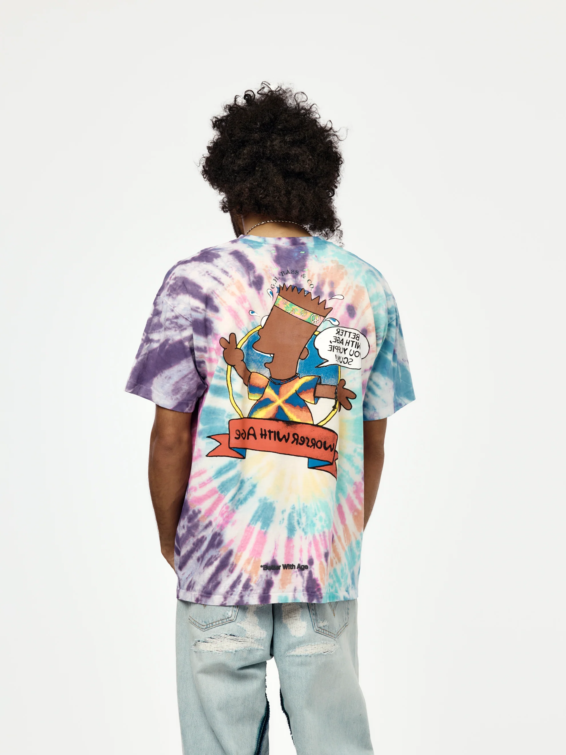 Worser Tie Dye Tee (Tie Dye/Assorted) - Image 3