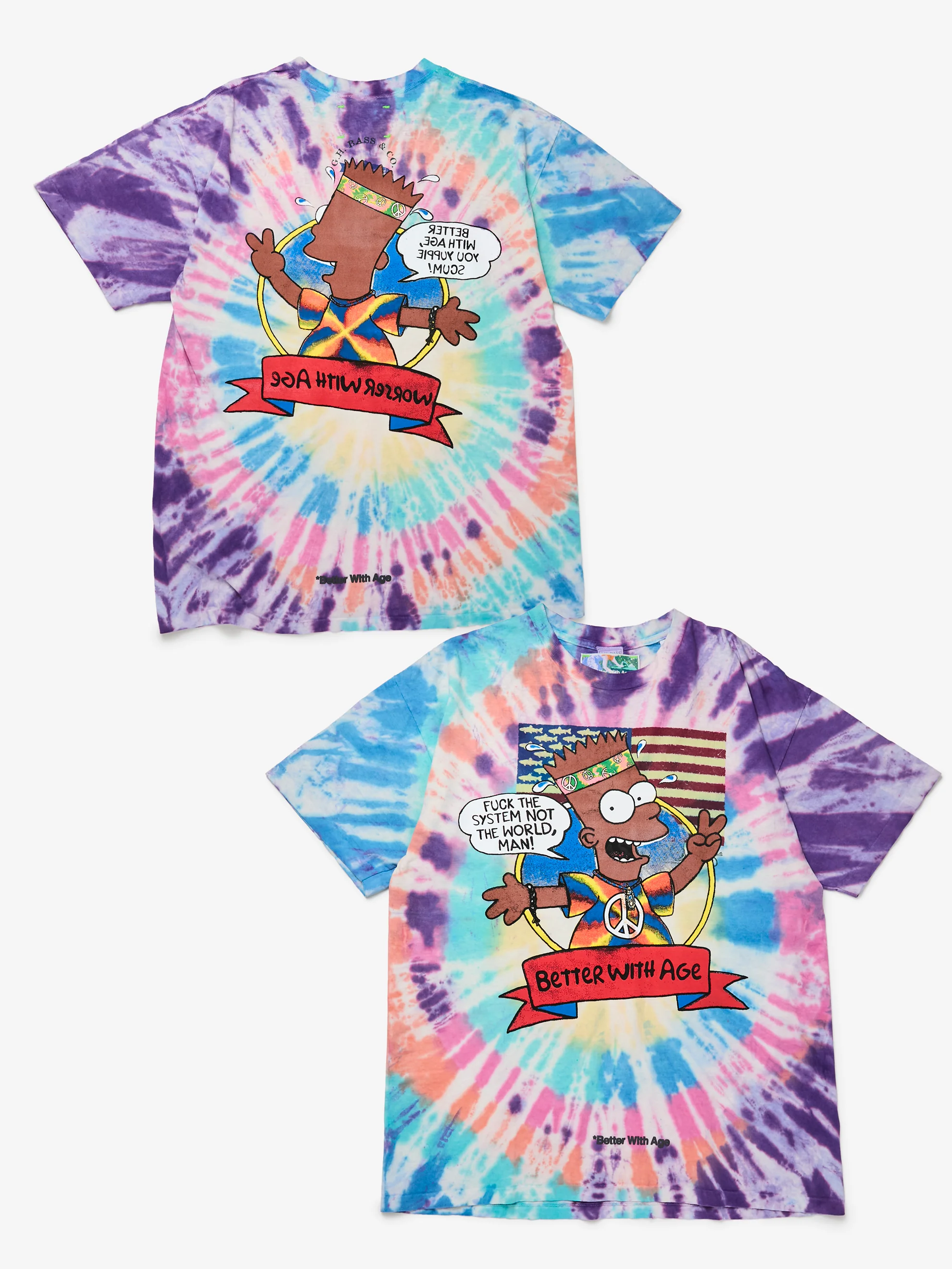 Worser Tie Dye Tee (Tie Dye/Assorted) - Image 7