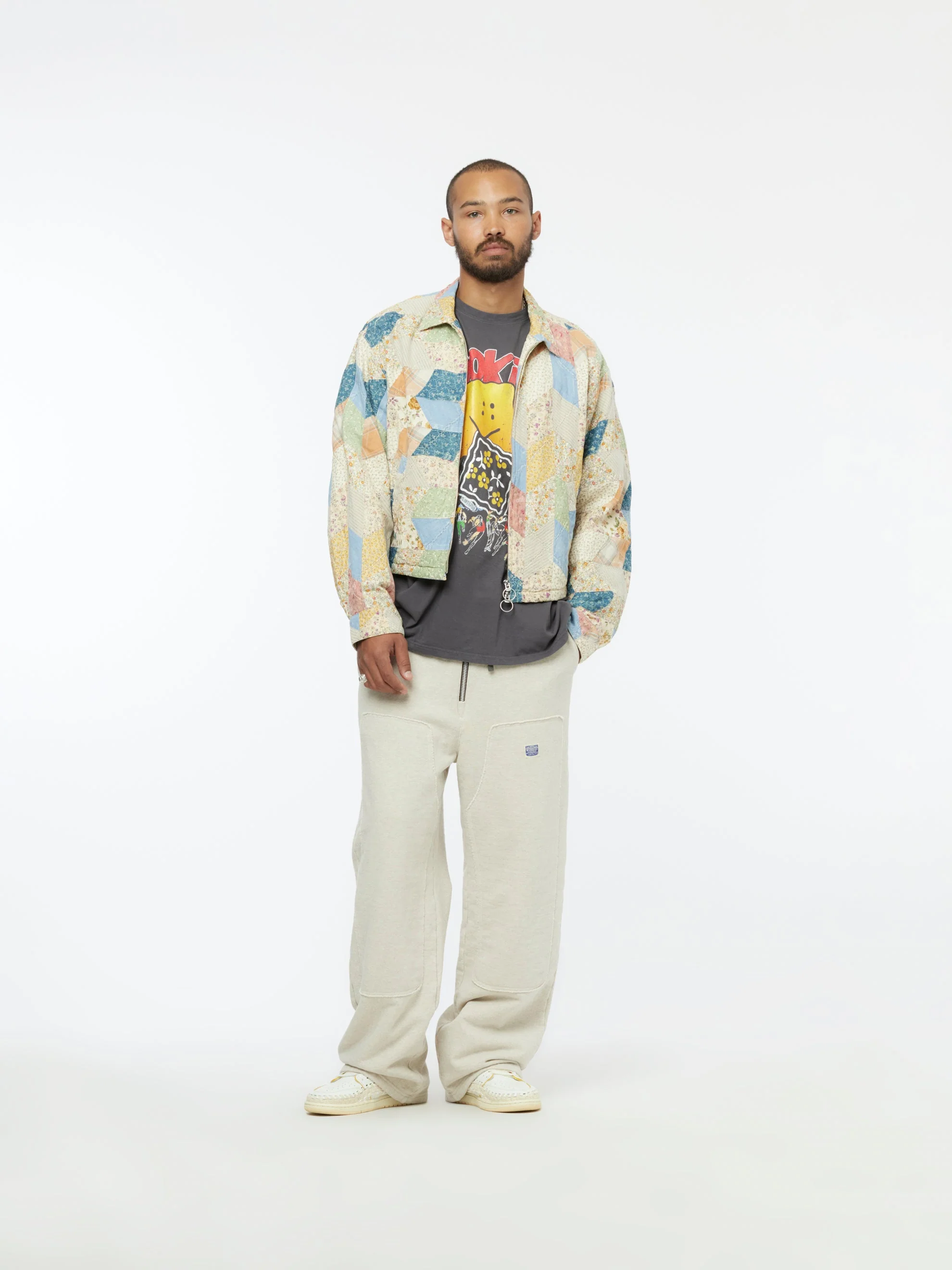 Yabane Quilt Patchwork Drizzler Jacket - Image 4