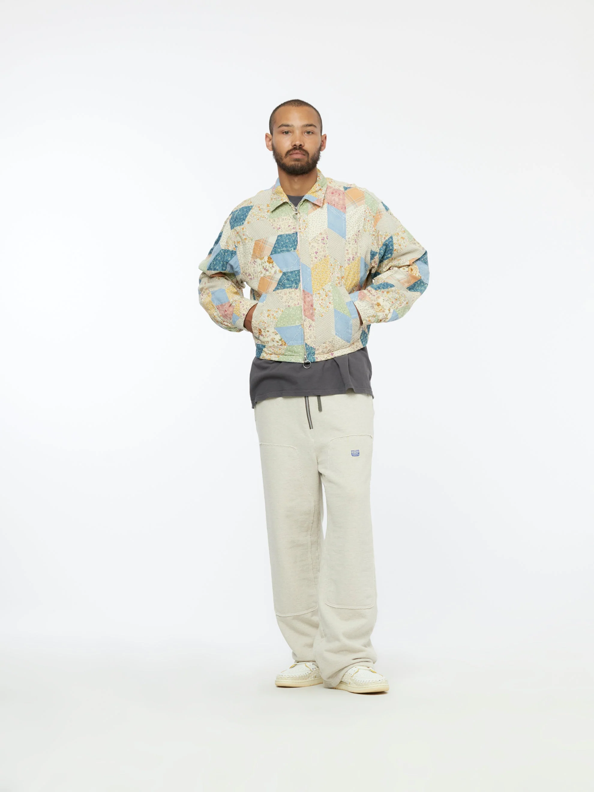 Yabane Quilt Patchwork Drizzler Jacket - Image 5