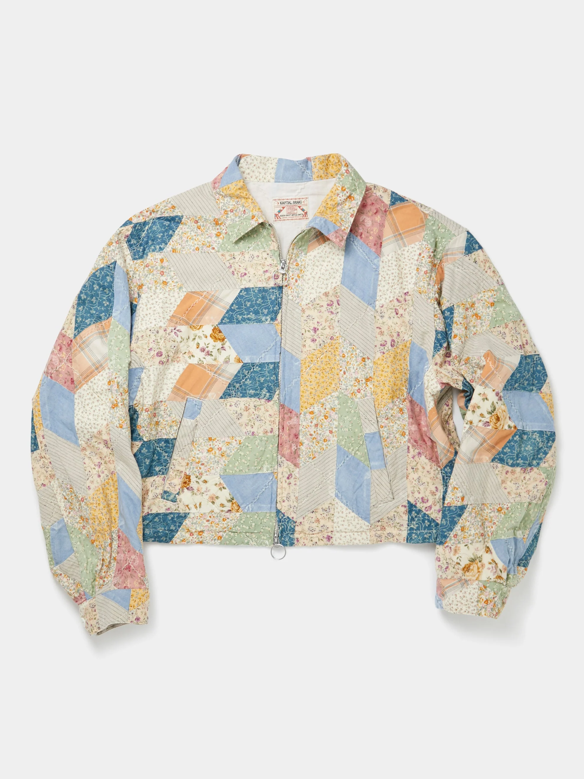 Yabane Quilt Patchwork Drizzler Jacket - Image 6