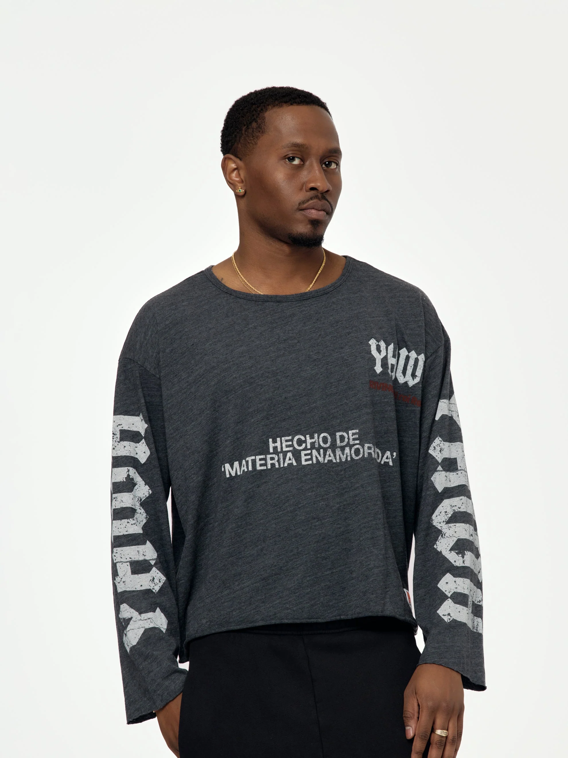 Yahwey LS Tee (Vintage Black)