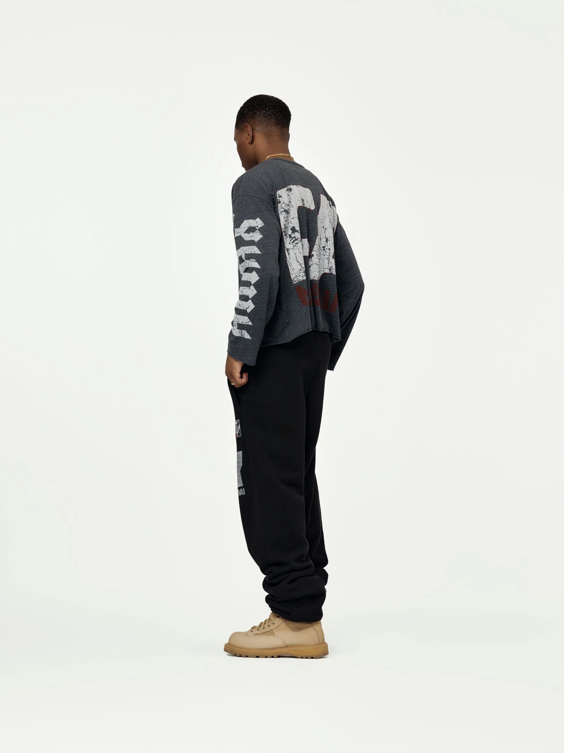 Yahwey LS Tee (Vintage Black) - Image 5